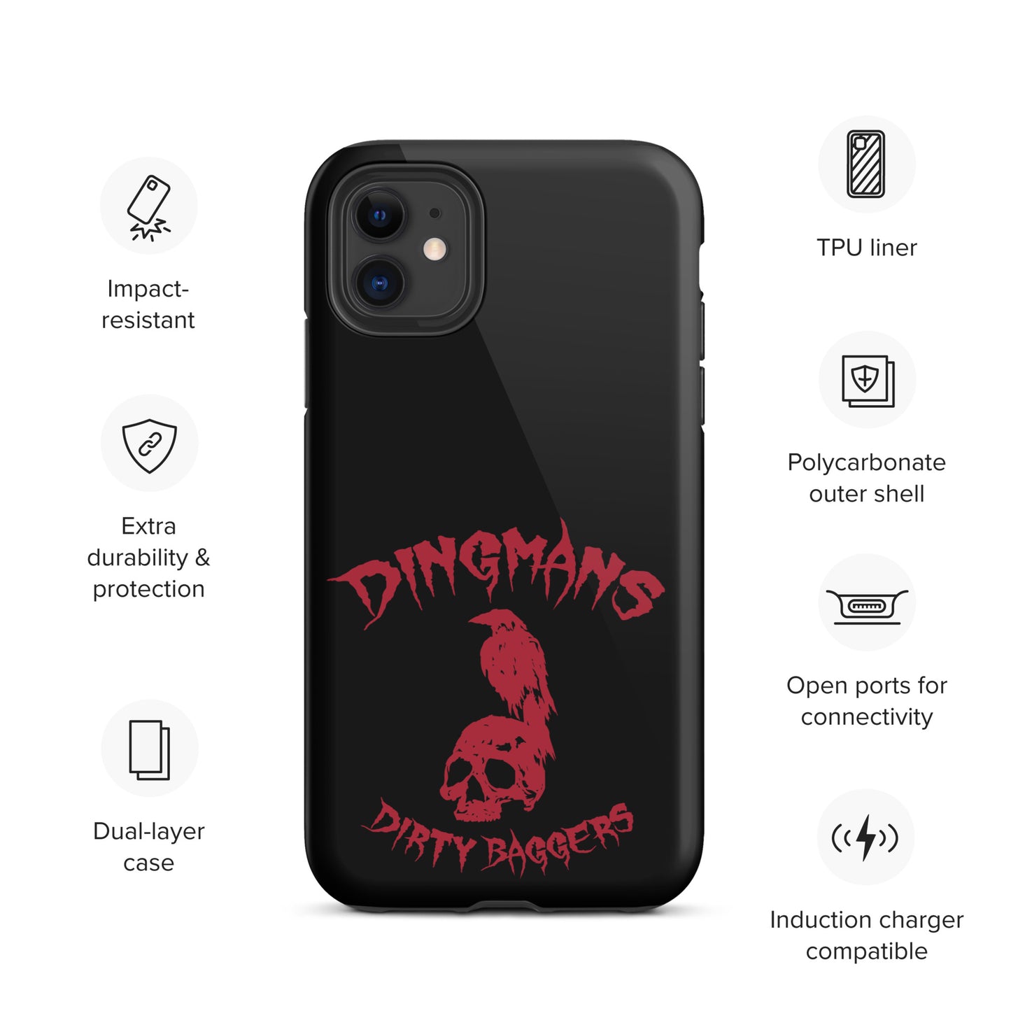 Dingmans Dirty Baggers Tough Case for iPhone®