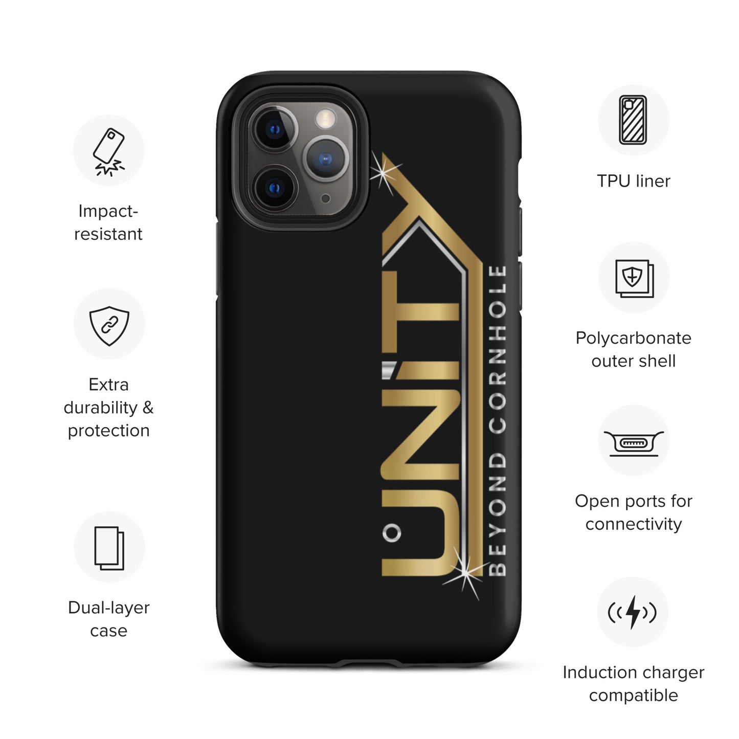 Unity Beyond Cornhole Tough iPhone case