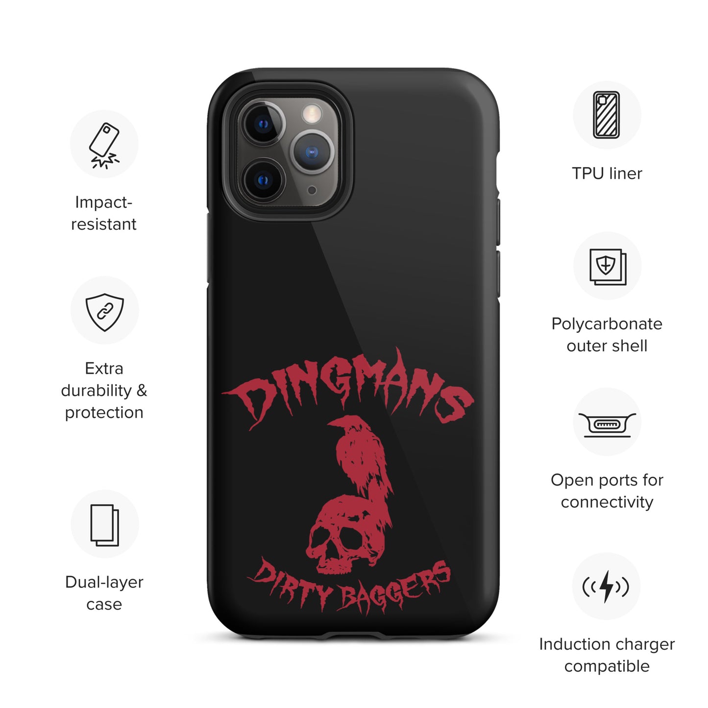 Dingmans Dirty Baggers Tough Case for iPhone®