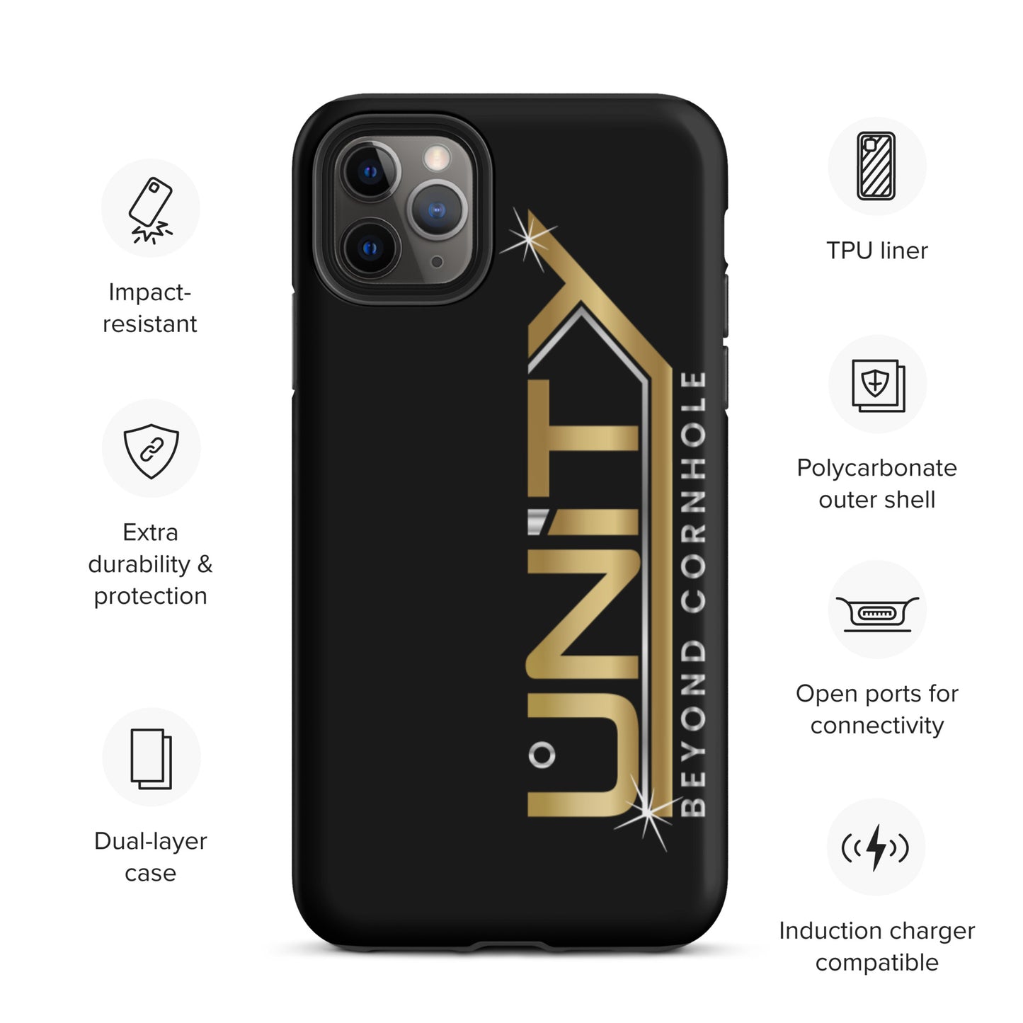 Unity Beyond Cornhole Tough iPhone case