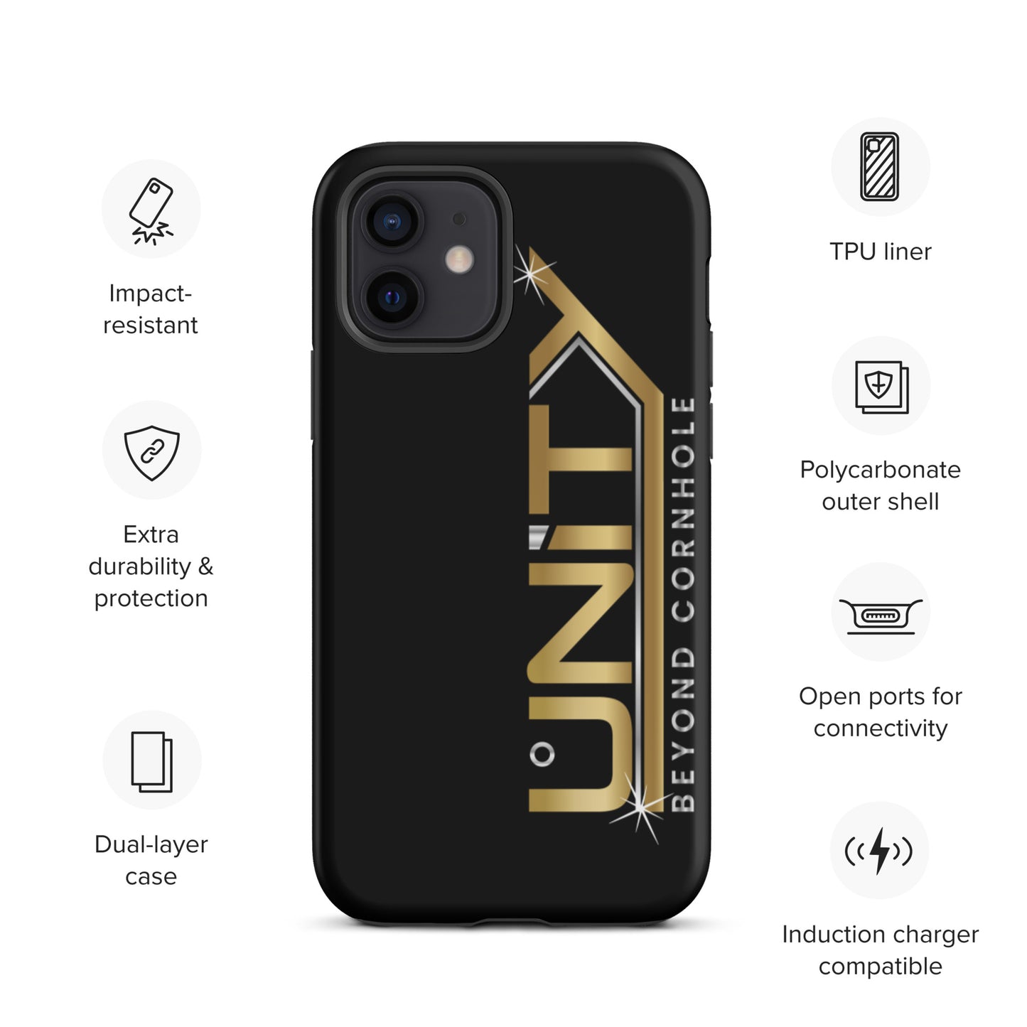 Unity Beyond Cornhole Tough iPhone case