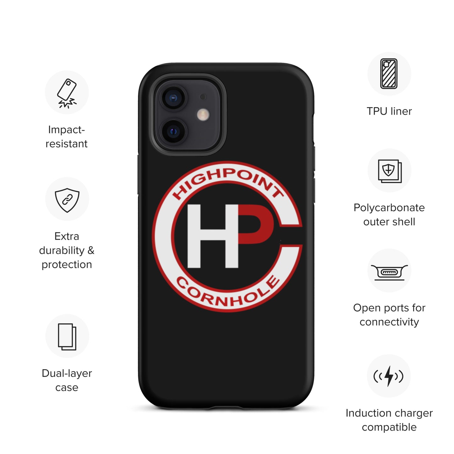 Highpoint Cornhole Tough iPhone case