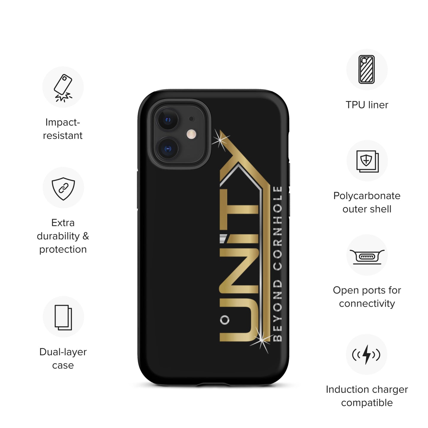 Unity Beyond Cornhole Tough iPhone case