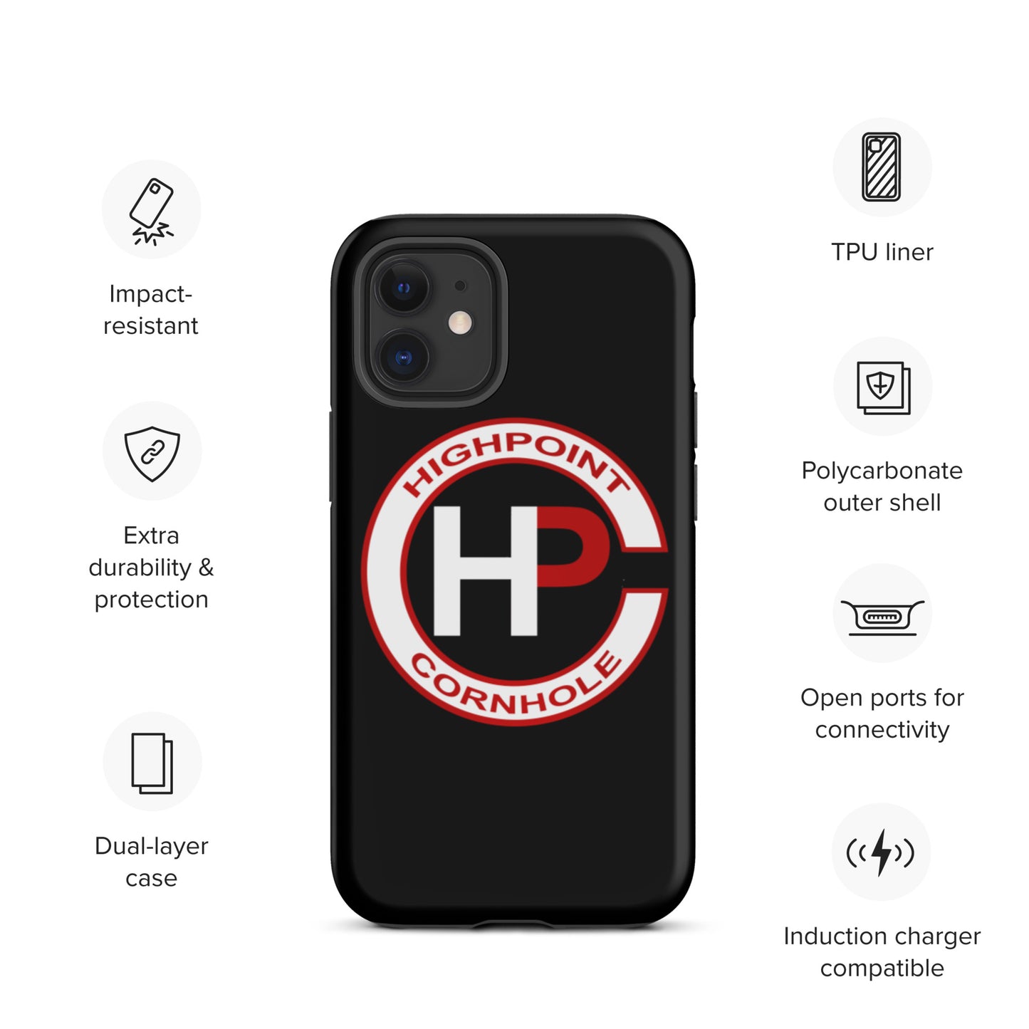 Highpoint Cornhole Tough iPhone case