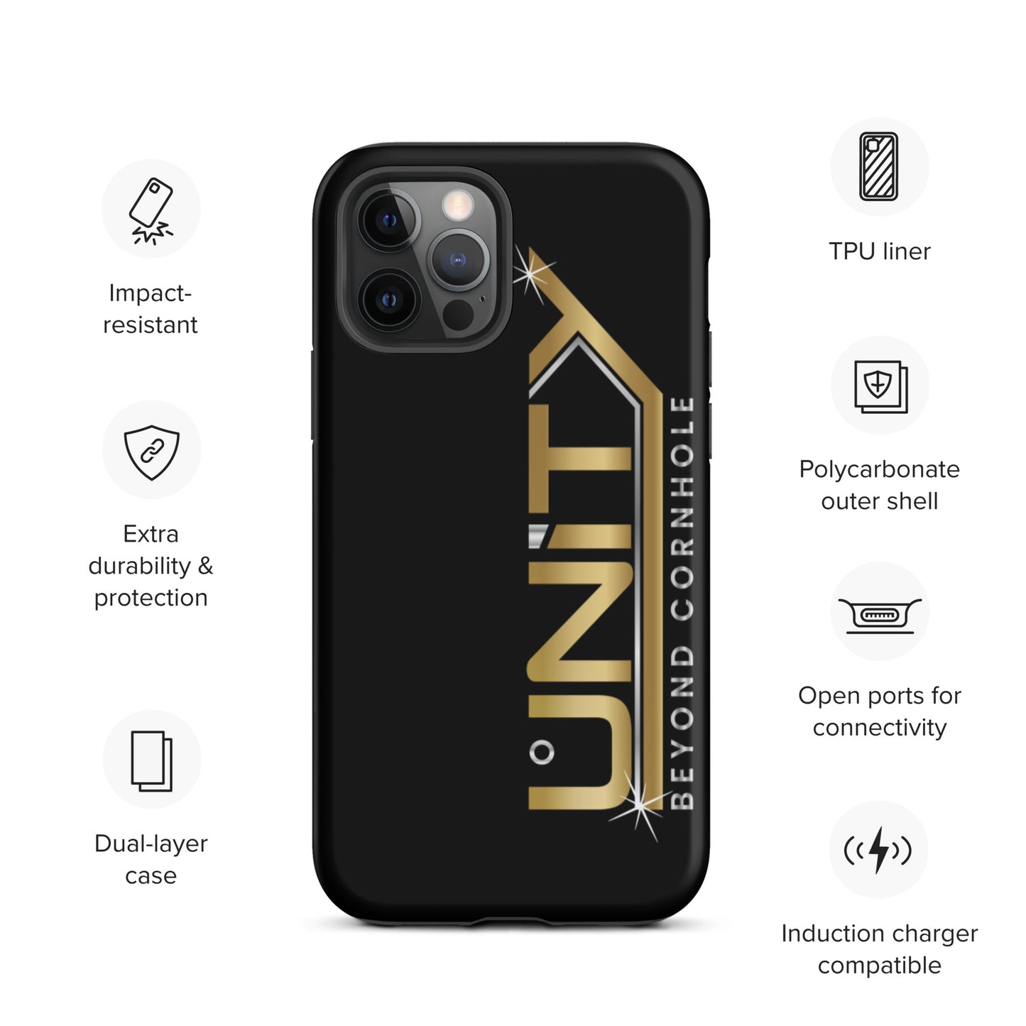 Unity Beyond Cornhole Tough iPhone case