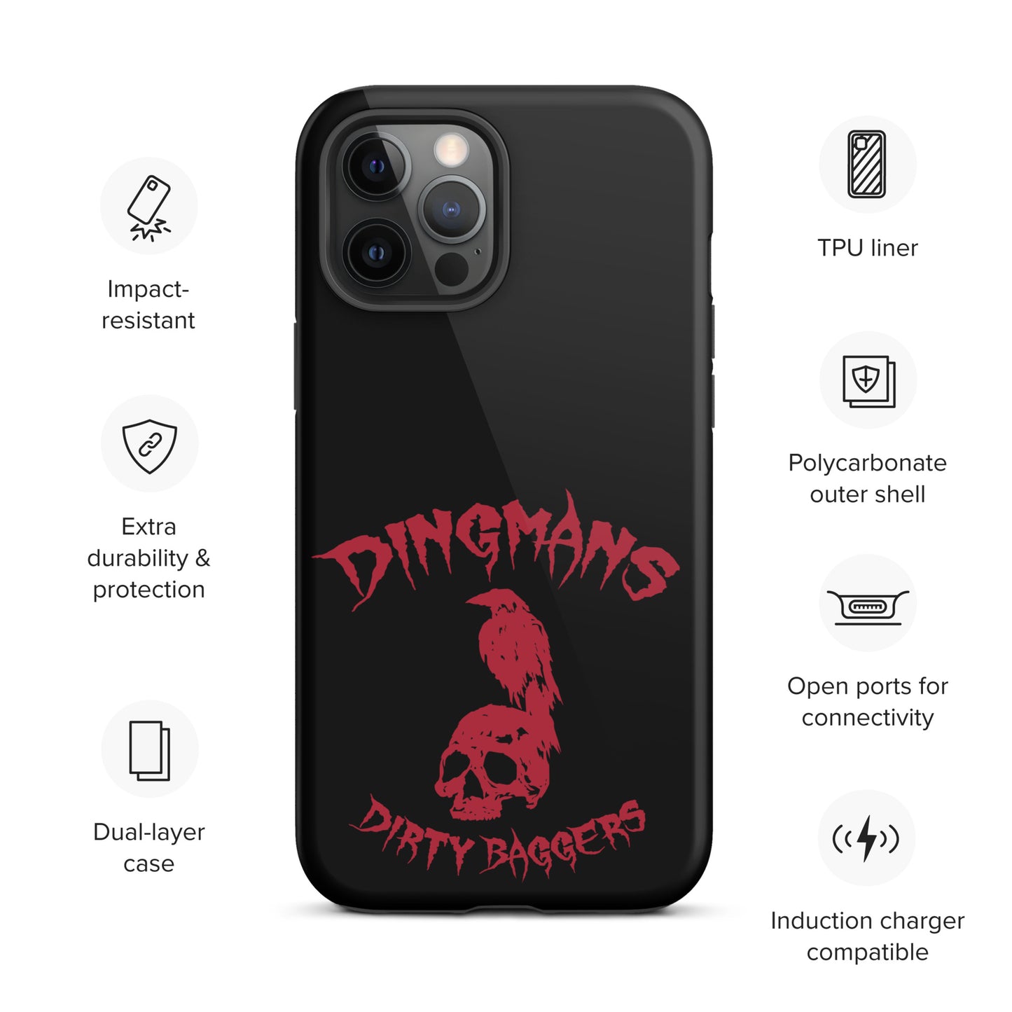 Dingmans Dirty Baggers Tough Case for iPhone®