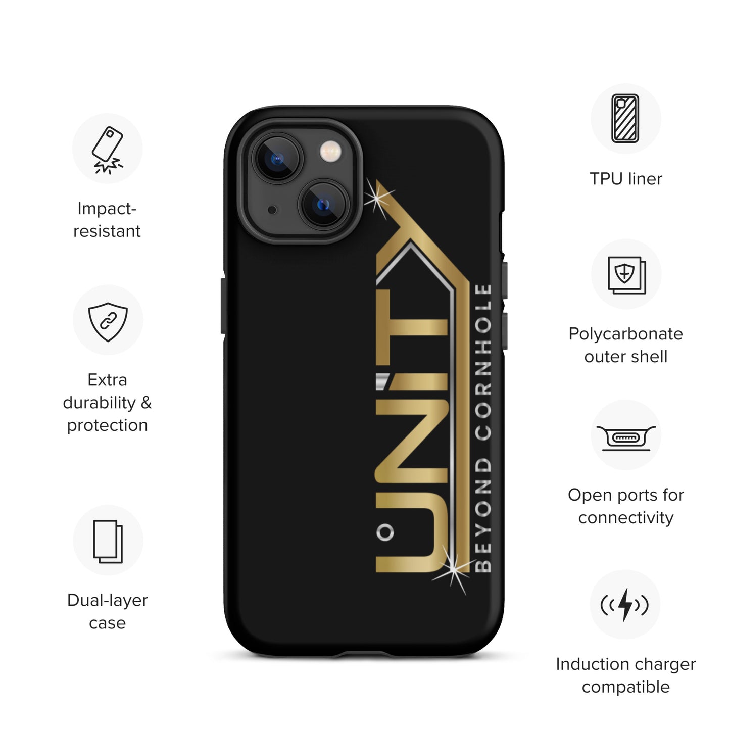 Unity Beyond Cornhole Tough iPhone case