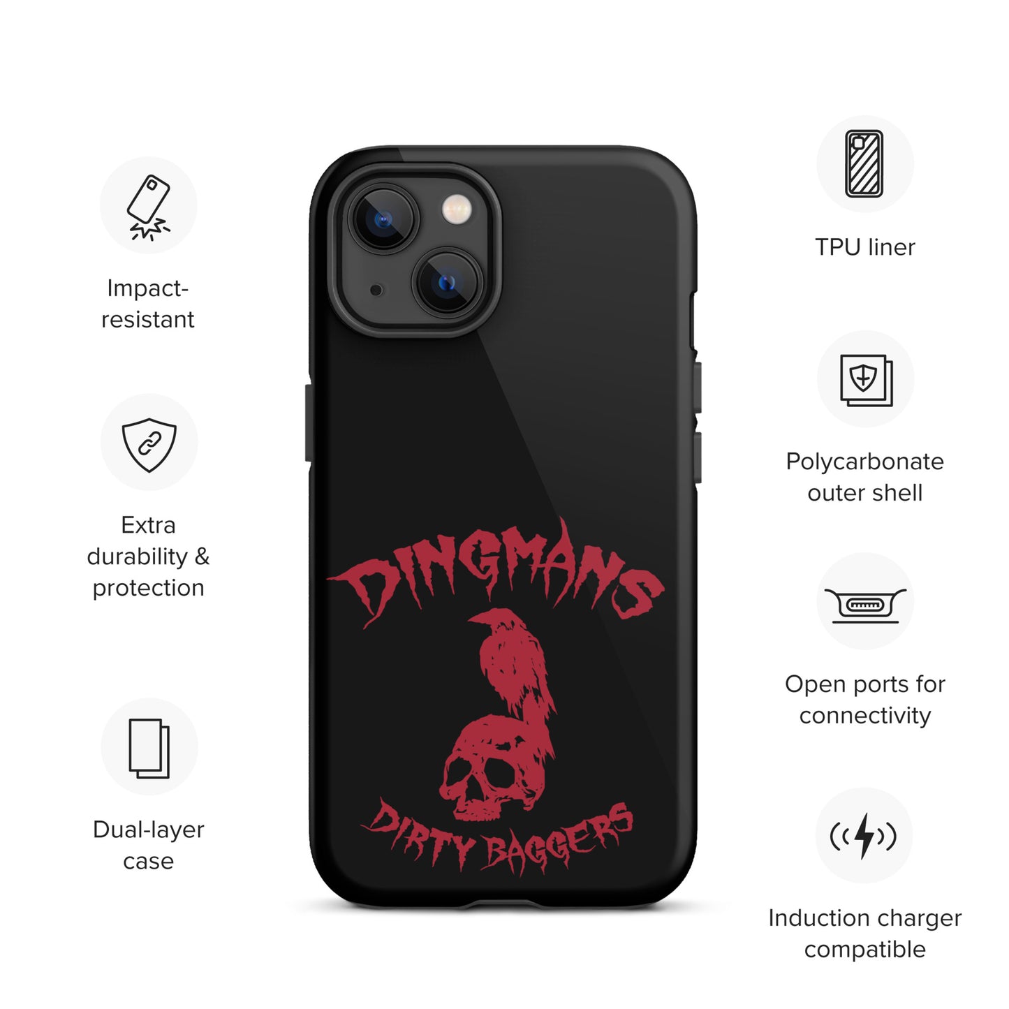 Dingmans Dirty Baggers Tough Case for iPhone®