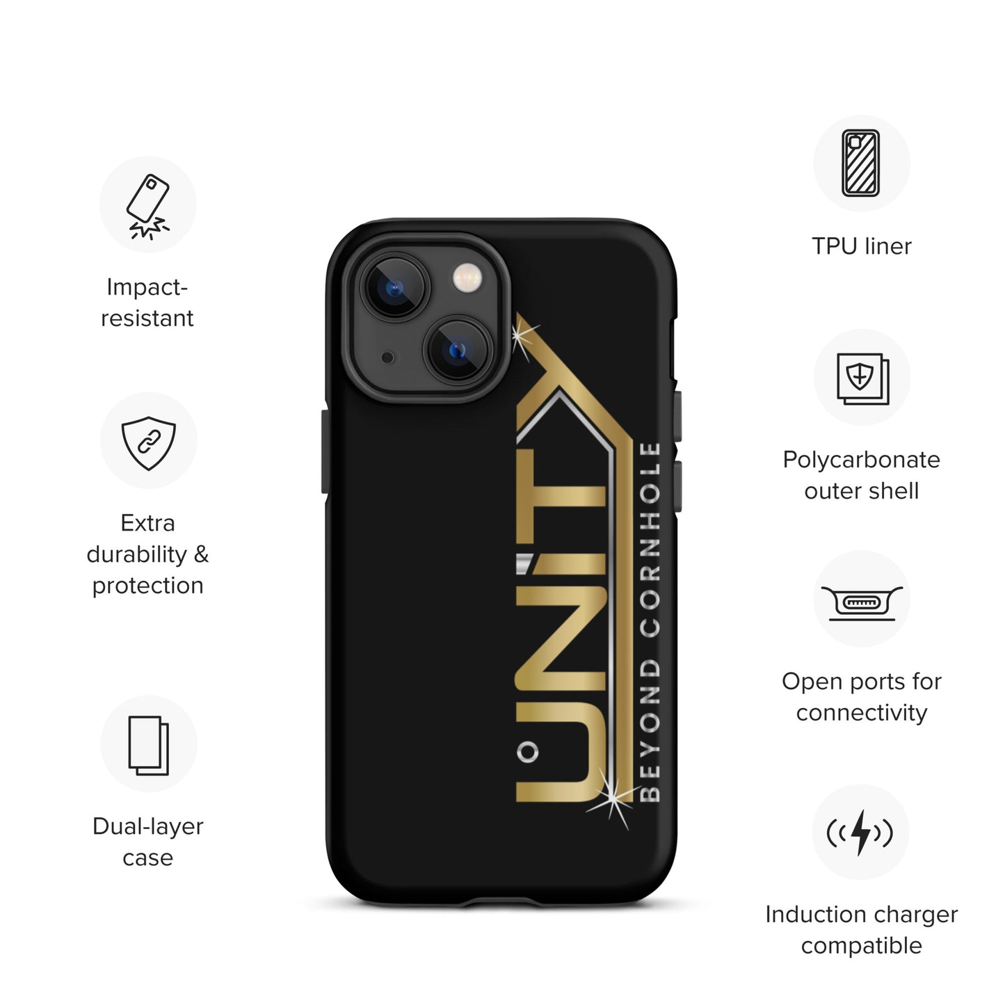 Unity Beyond Cornhole Tough iPhone case