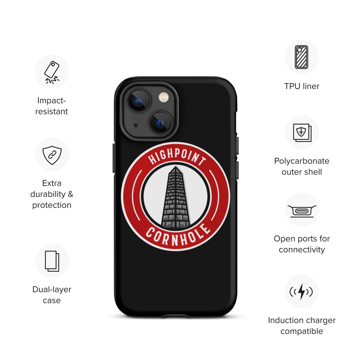 Highpoint Cornhole Tough iPhone case