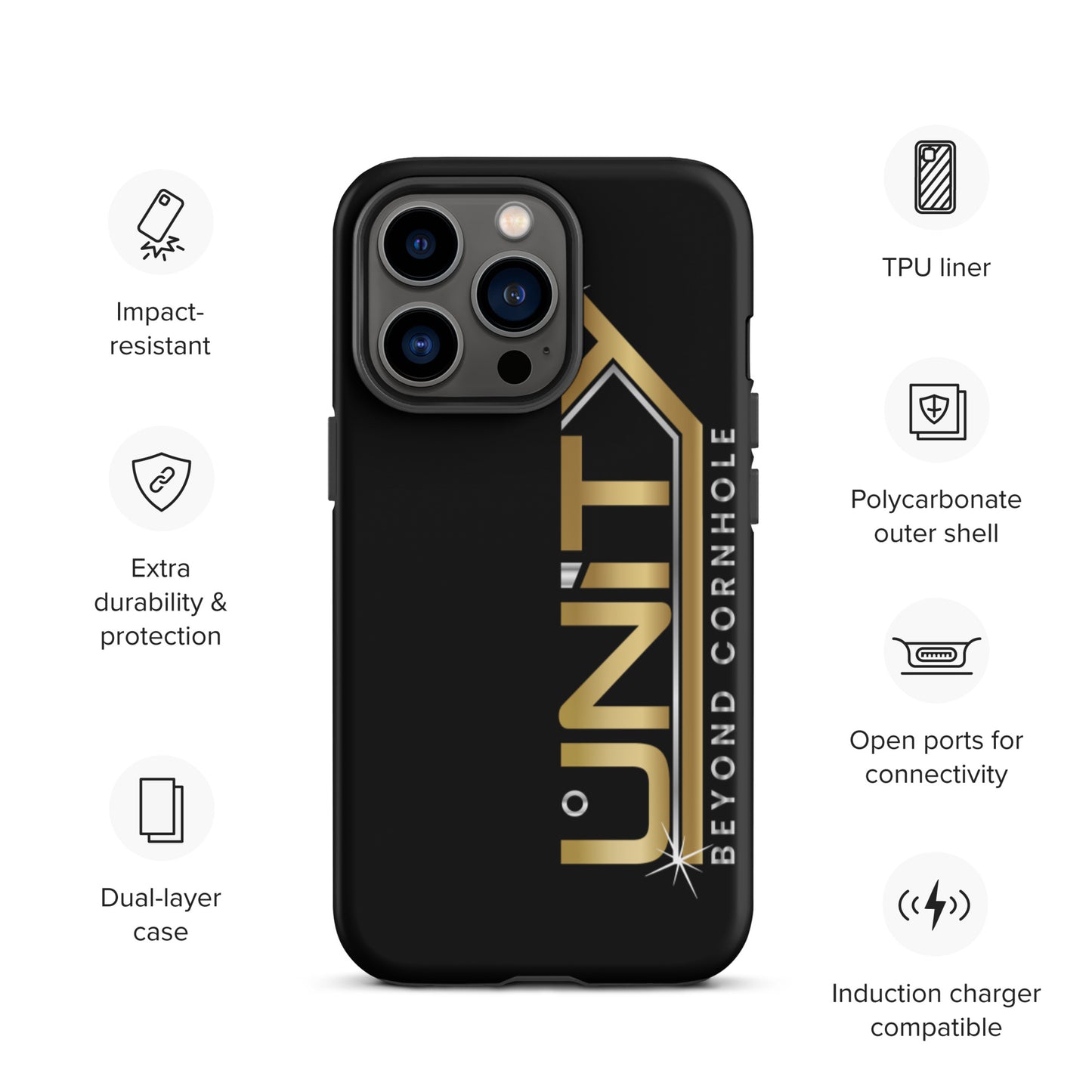 Unity Beyond Cornhole Tough iPhone case