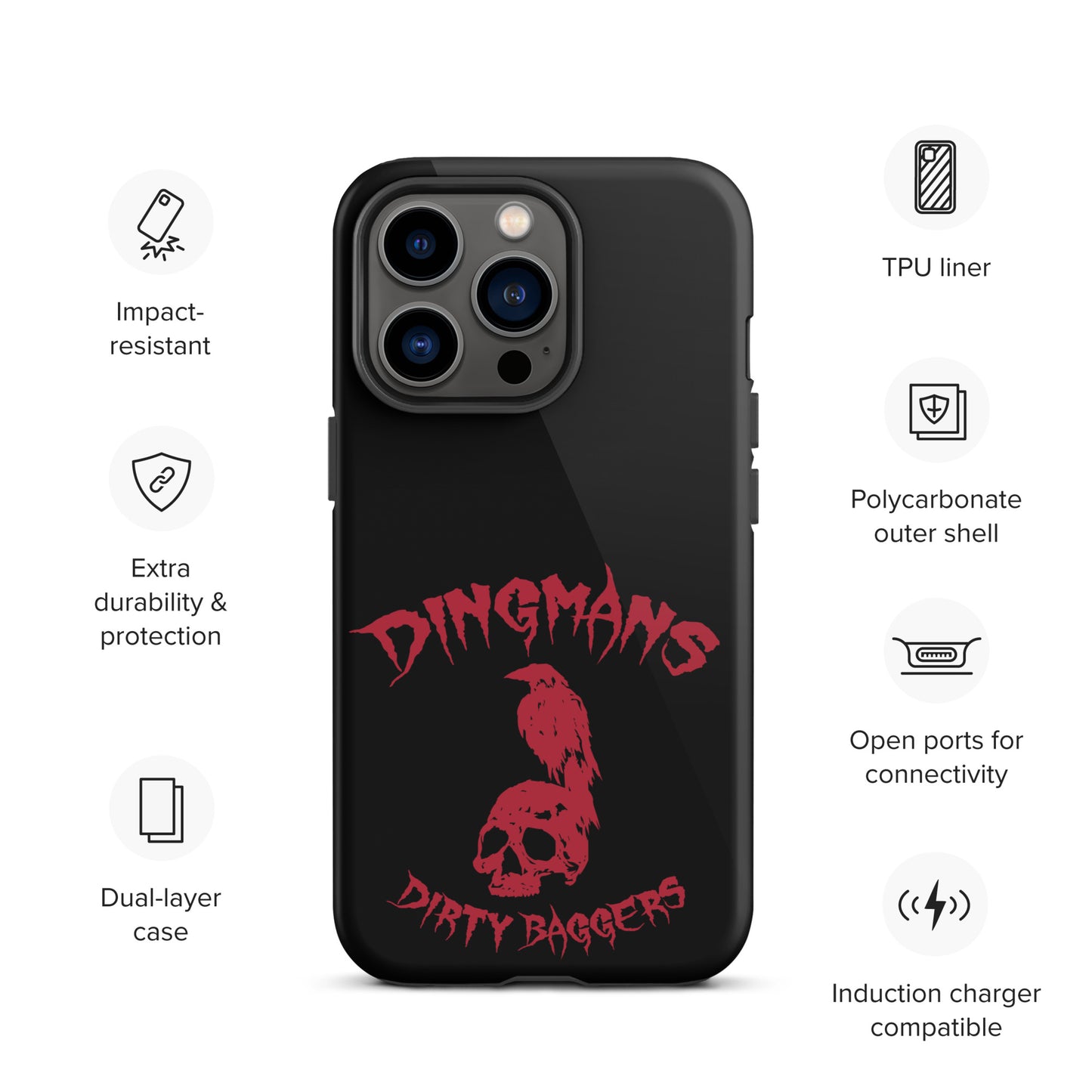 Dingmans Dirty Baggers Tough Case for iPhone®