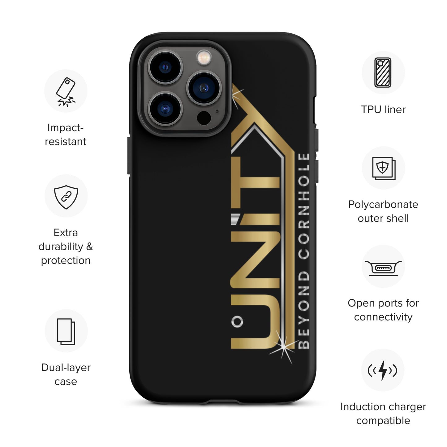 Unity Beyond Cornhole Tough iPhone case