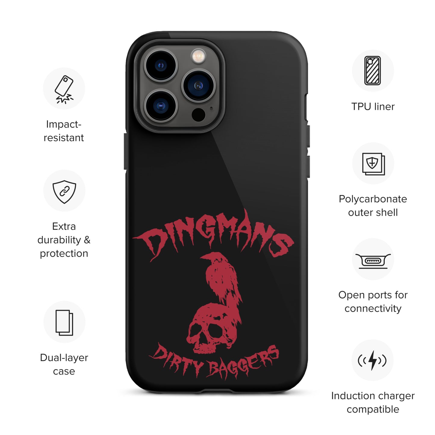 Dingmans Dirty Baggers Tough Case for iPhone®