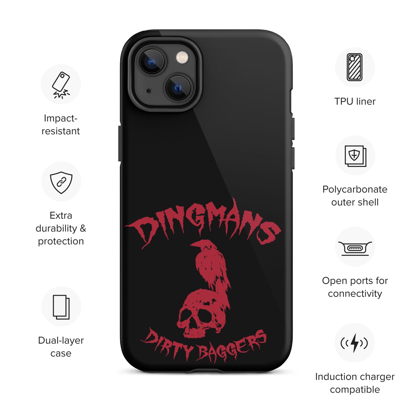 Dingmans Dirty Baggers Tough Case for iPhone®