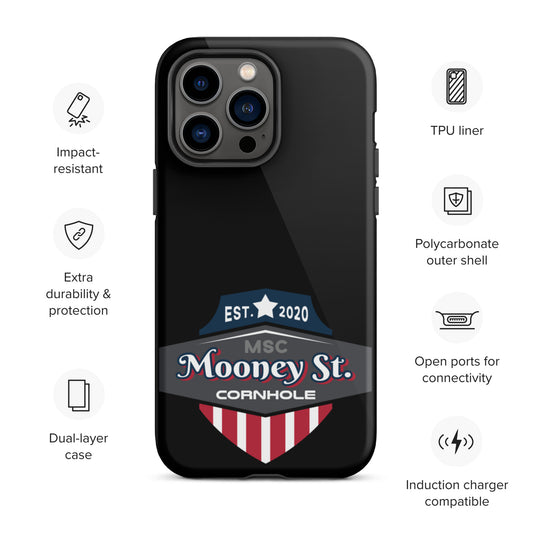 Mooney St. Cornhole Tough iPhone case