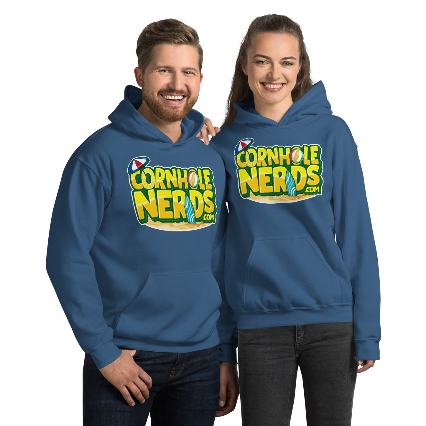 Cornhole Nerds Summer vibes Unisex Hoodie