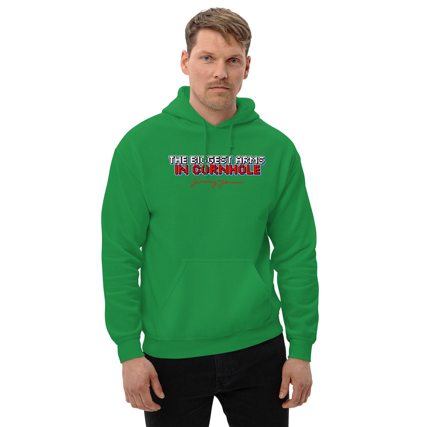 The Biggest Arms in Cornhole Unisex Hoodie