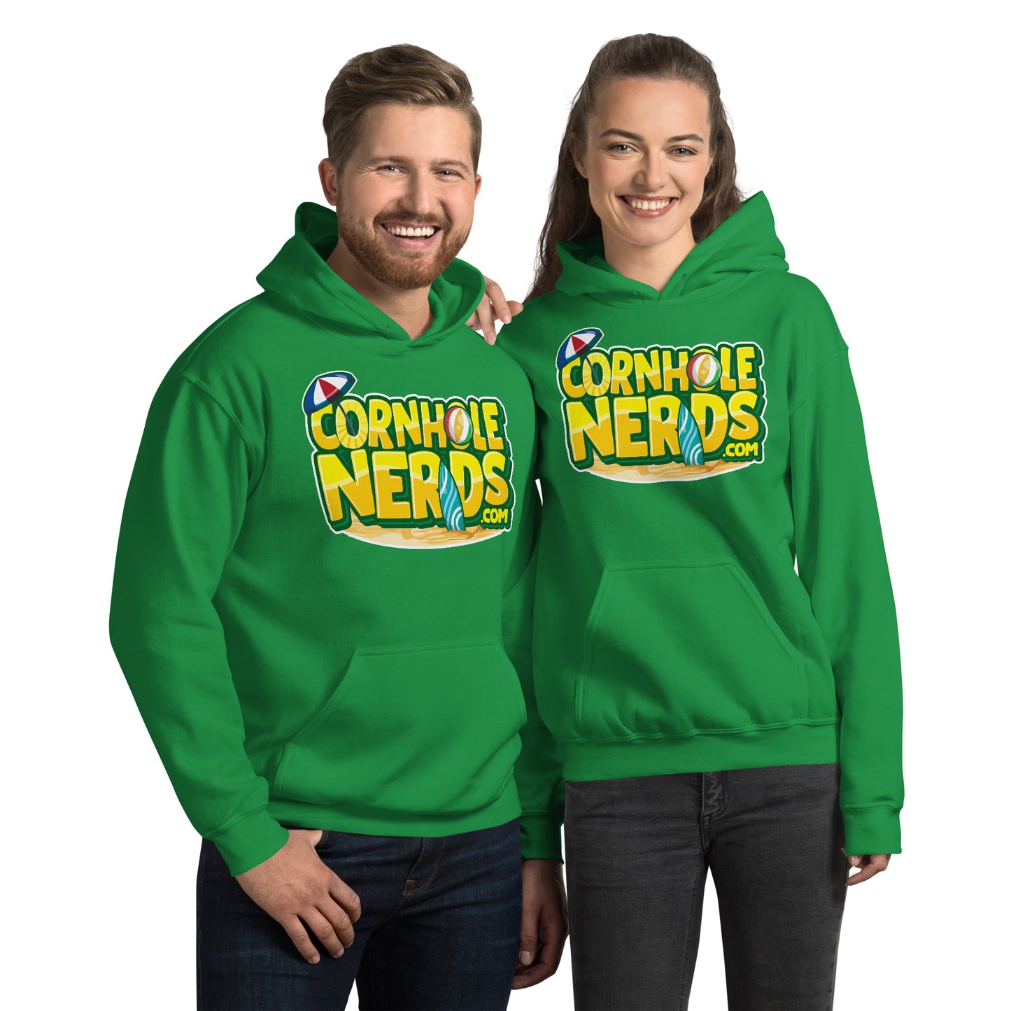 Cornhole Nerds Summer vibes Unisex Hoodie