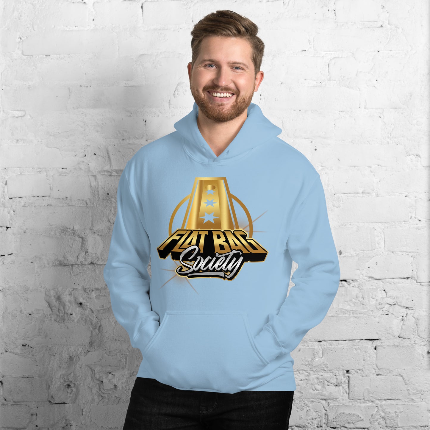 Flat Bag Society Unisex Hoodie