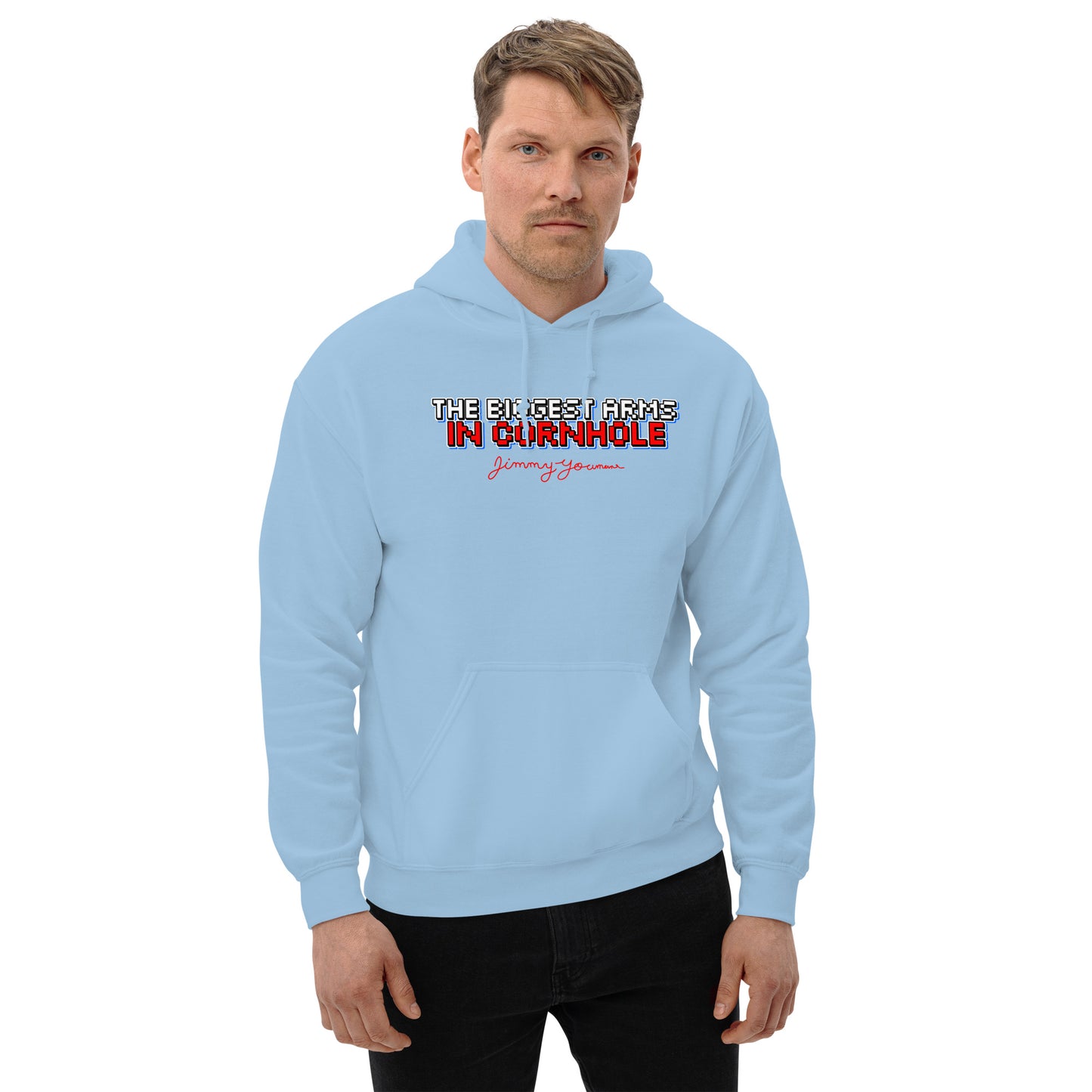 The Biggest Arms in Cornhole Unisex Hoodie