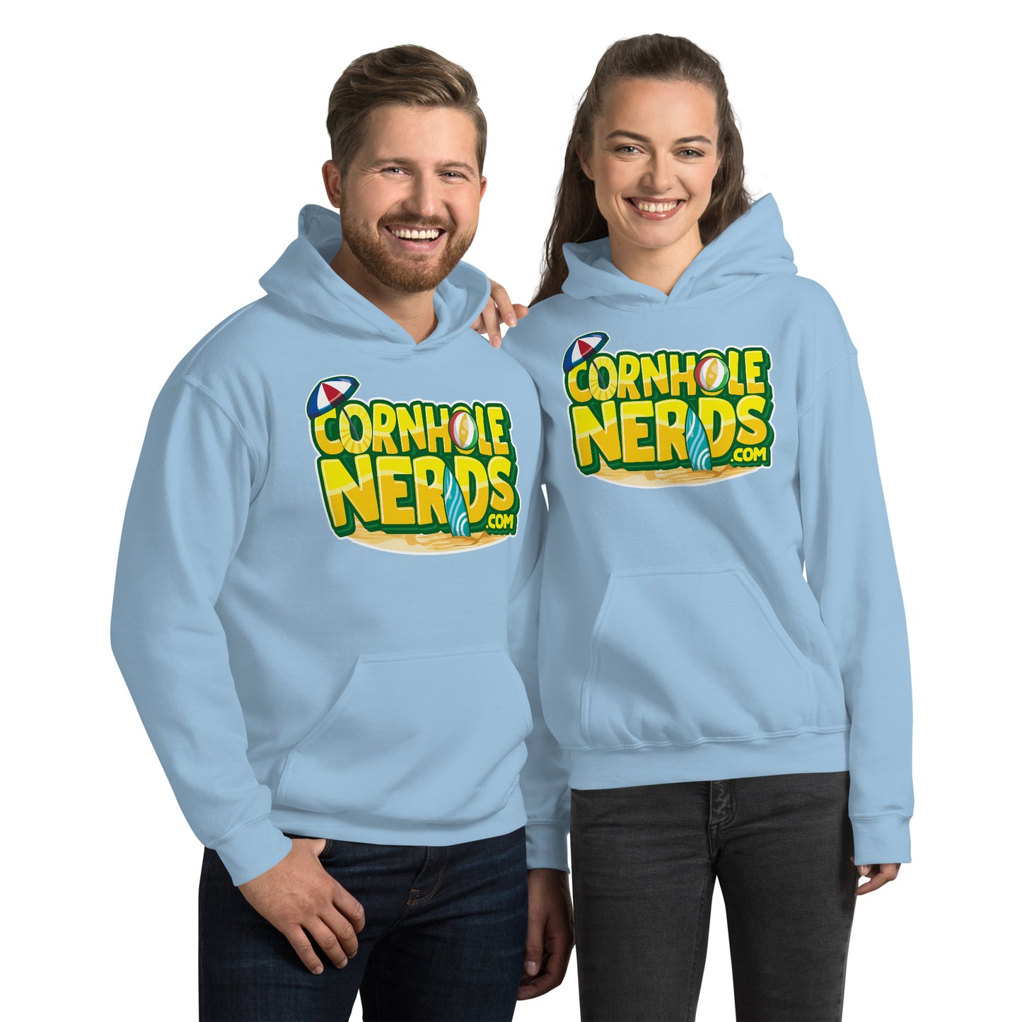 Cornhole Nerds Summer vibes Unisex Hoodie