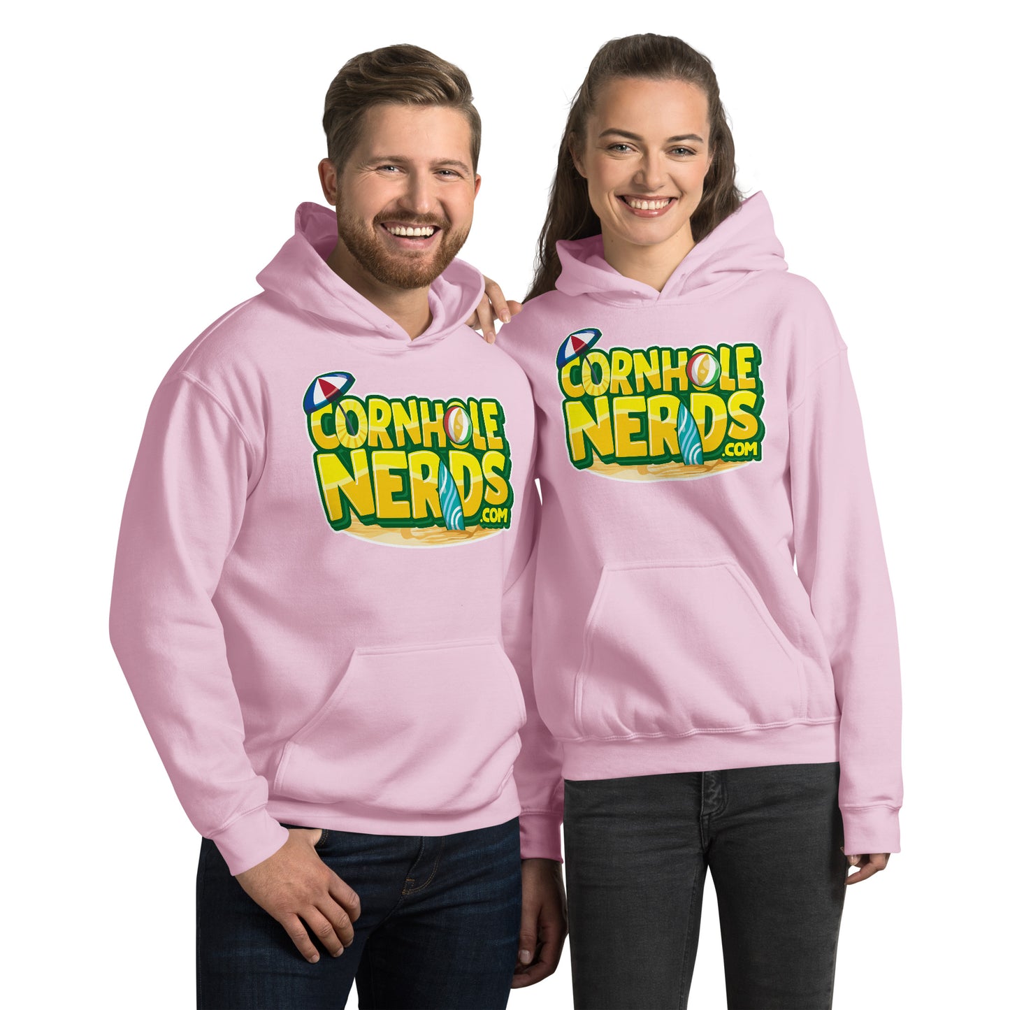 Cornhole Nerds Summer vibes Unisex Hoodie