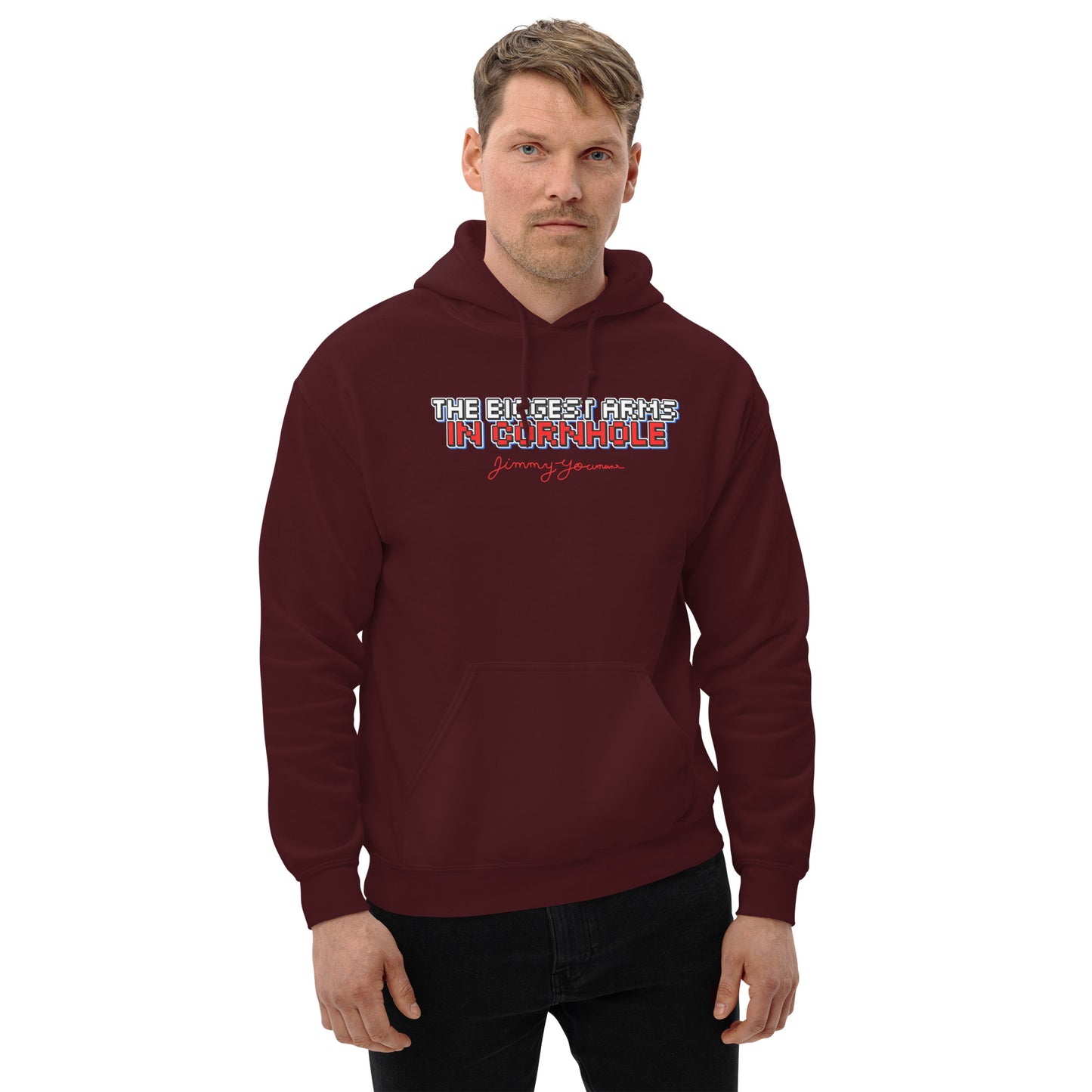 The Biggest Arms in Cornhole Unisex Hoodie