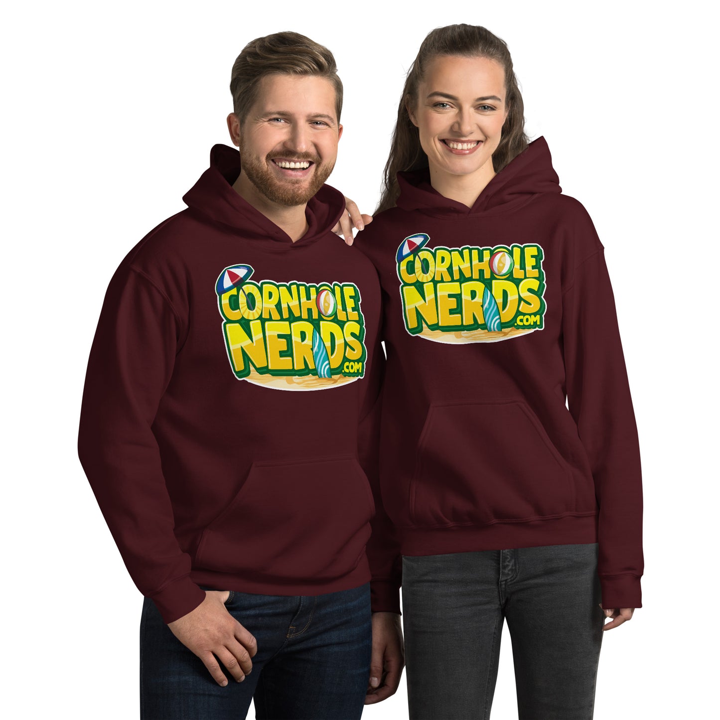 Cornhole Nerds Summer vibes Unisex Hoodie