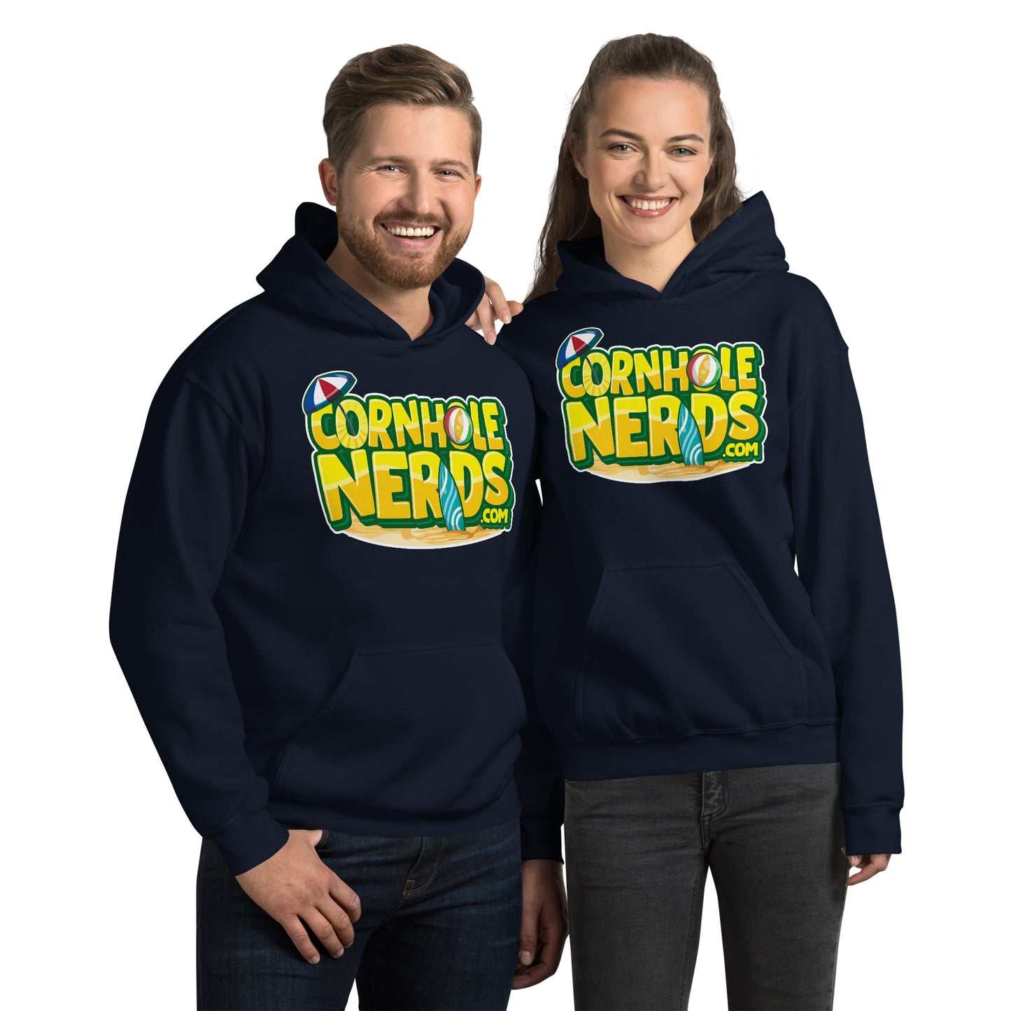 Cornhole Nerds Summer vibes Unisex Hoodie