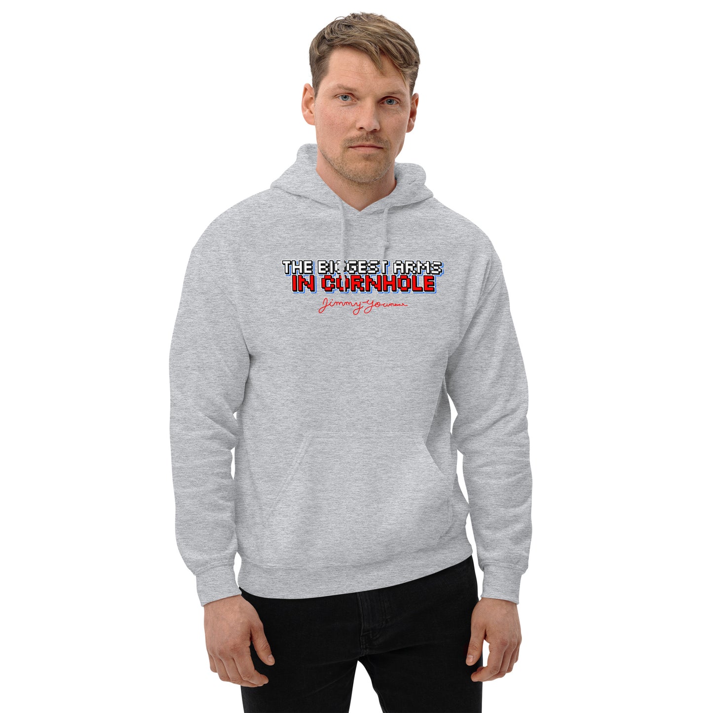 The Biggest Arms in Cornhole Unisex Hoodie