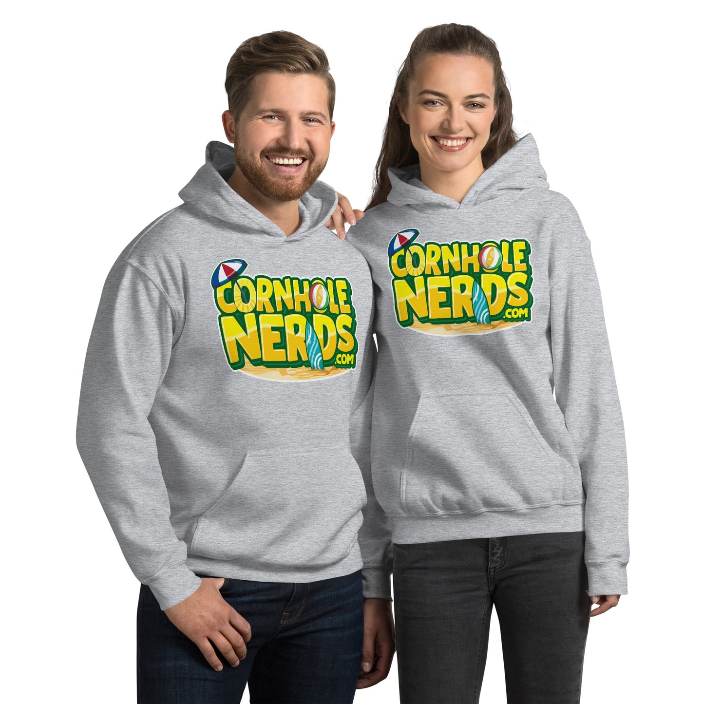 Cornhole Nerds Summer vibes Unisex Hoodie