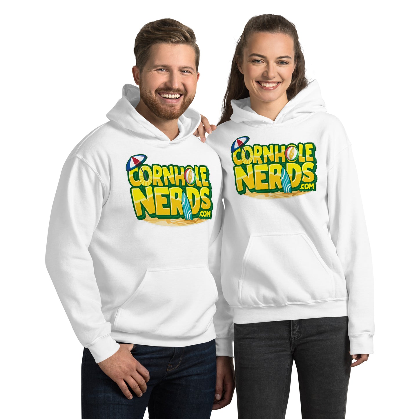 Cornhole Nerds Summer vibes Unisex Hoodie