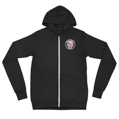 Unisex zip hoodie