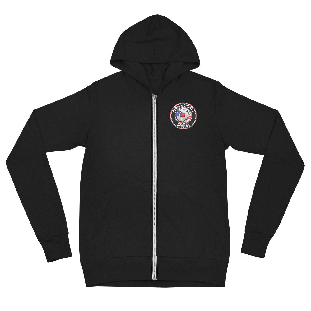 Unisex zip hoodie