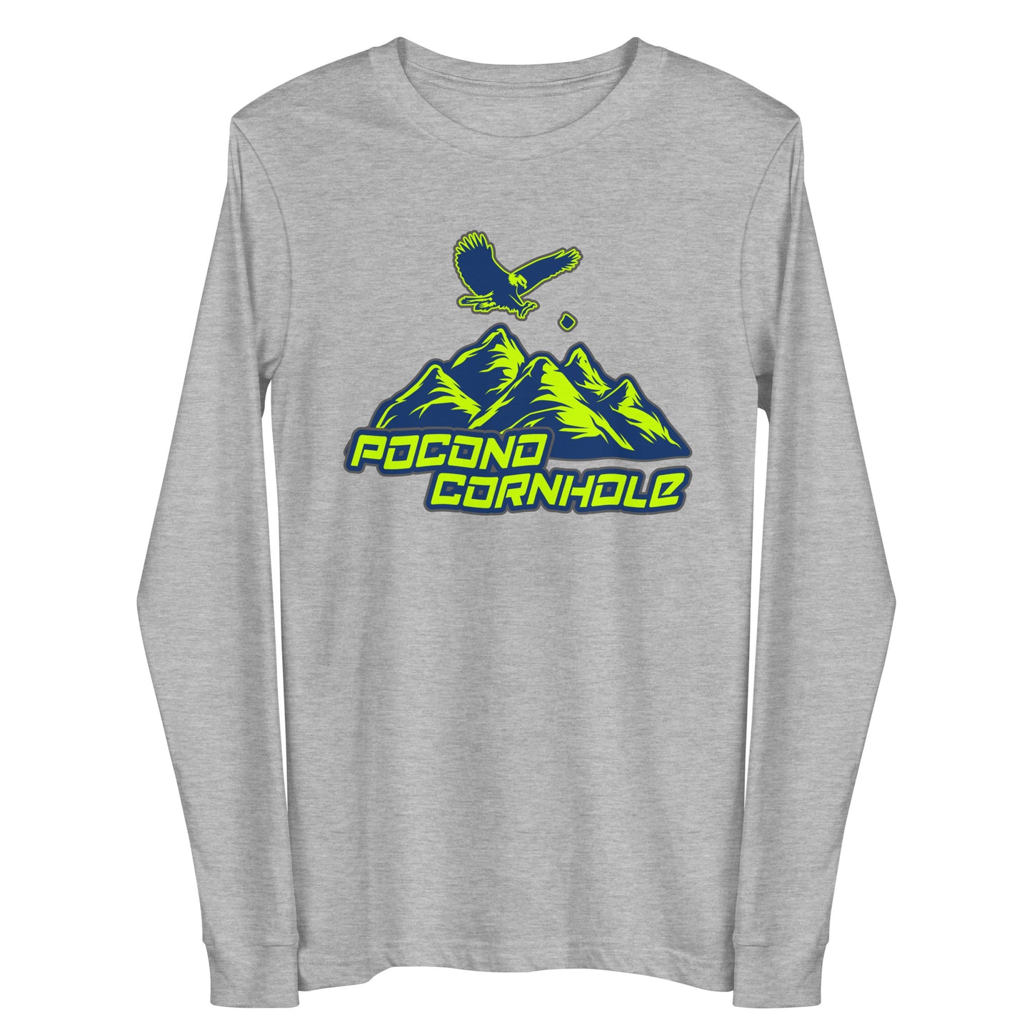 Pocono Cornhole Unisex Long Sleeve Tee