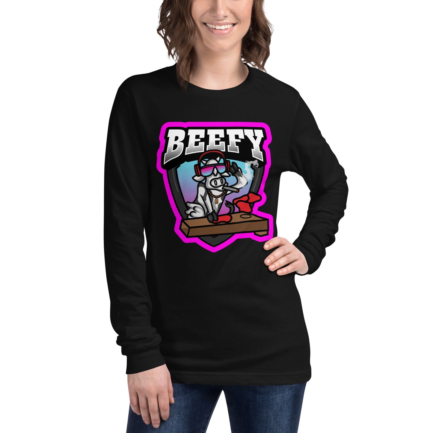 Beefy Unisex Long Sleeve Tee