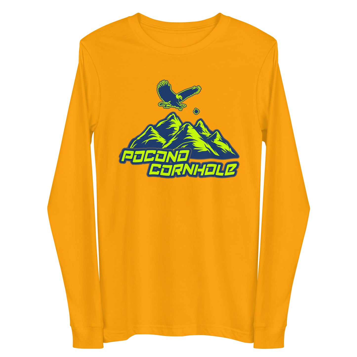 Pocono Cornhole Unisex Long Sleeve Tee