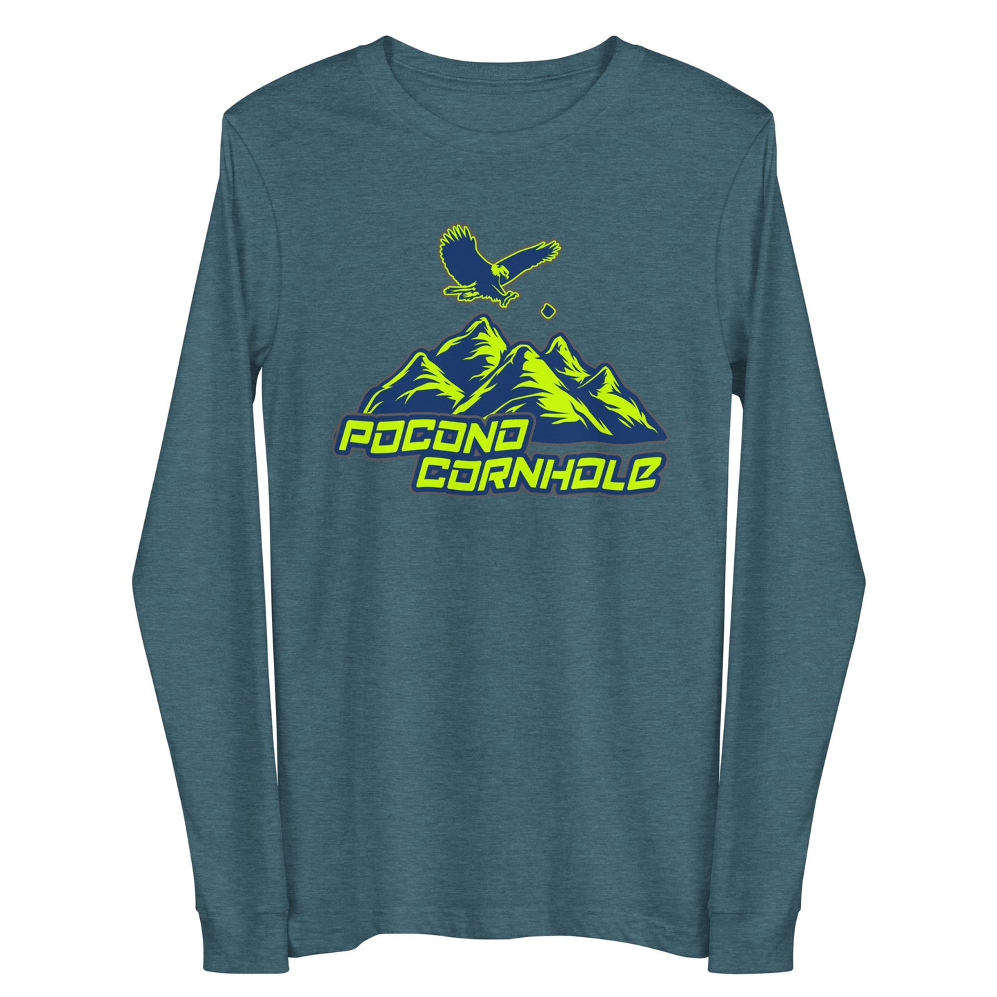 Pocono Cornhole Unisex Long Sleeve Tee