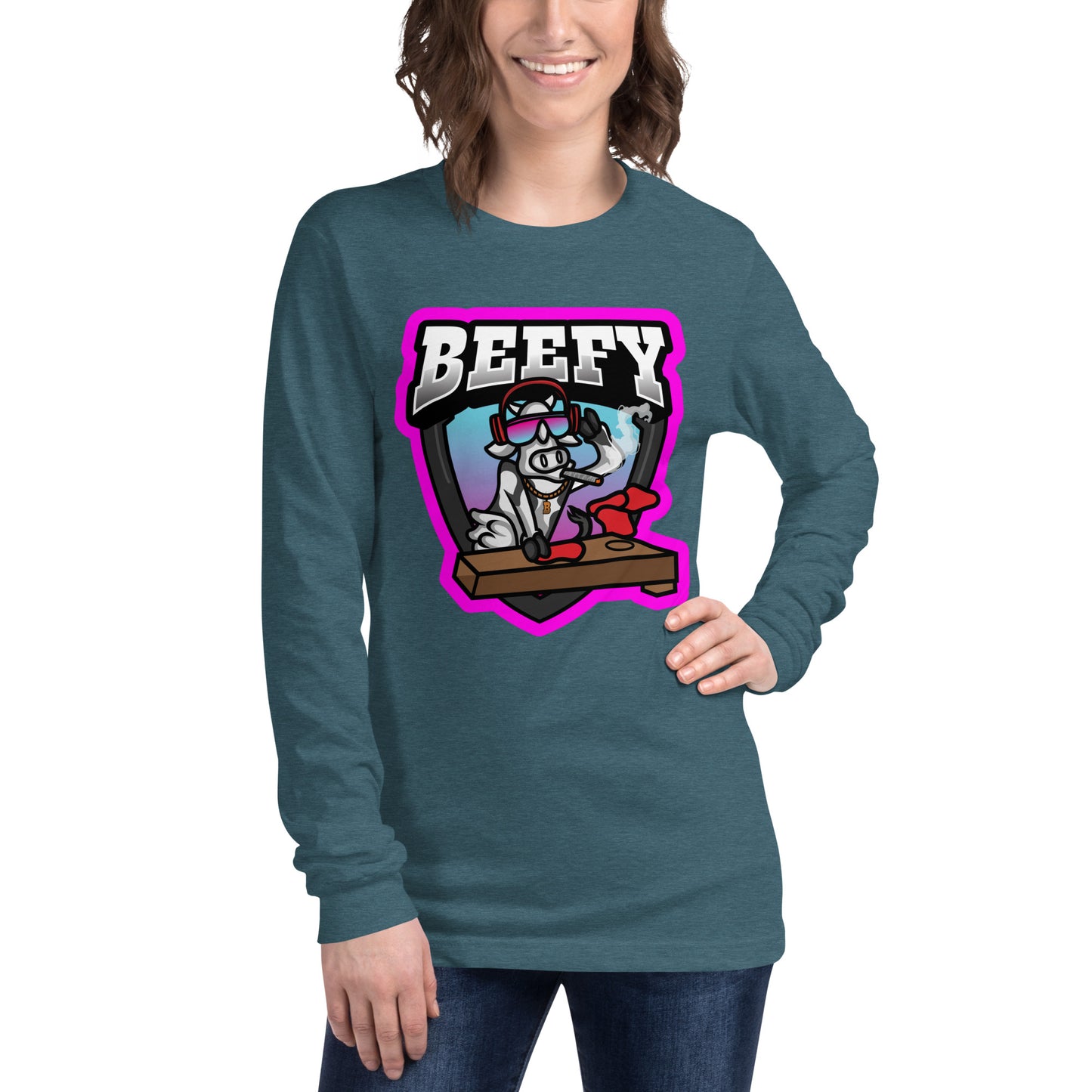 Beefy Unisex Long Sleeve Tee