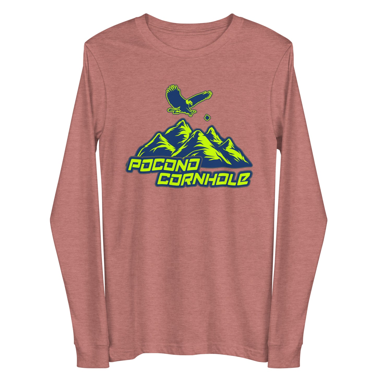 Pocono Cornhole Unisex Long Sleeve Tee