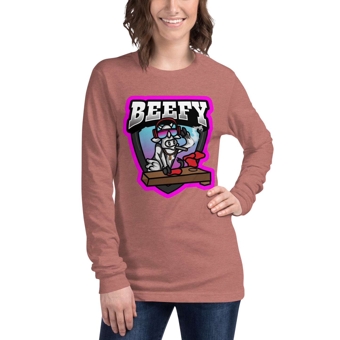 Beefy Unisex Long Sleeve Tee