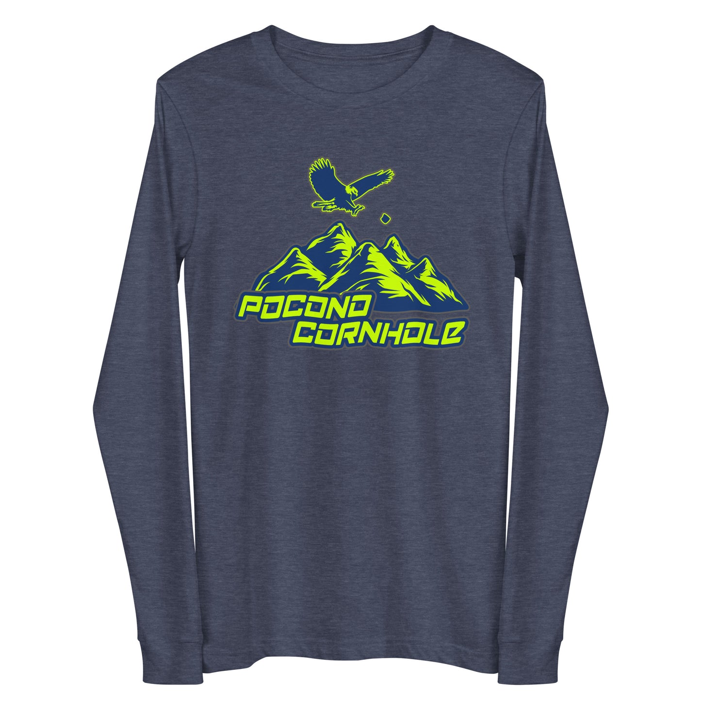 Pocono Cornhole Unisex Long Sleeve Tee