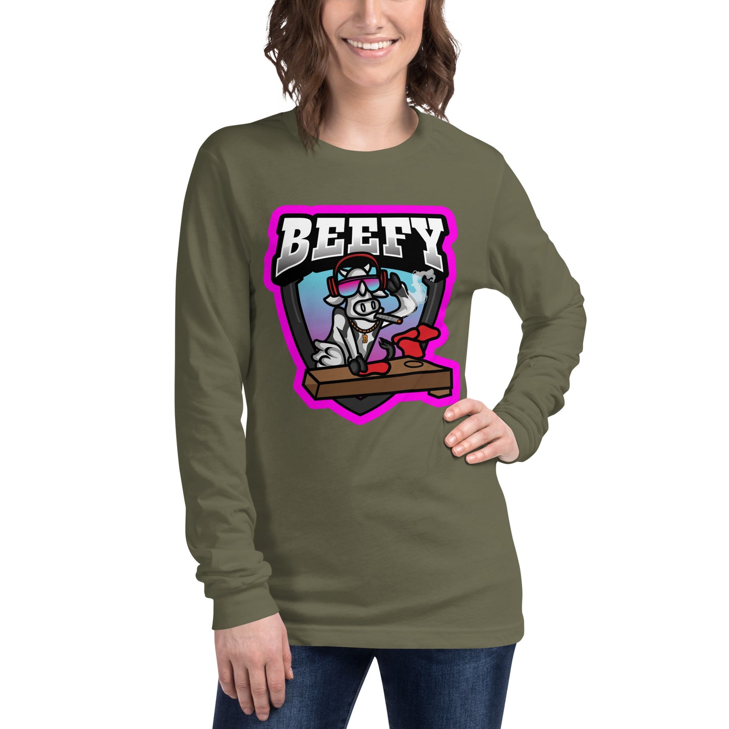 Beefy Unisex Long Sleeve Tee