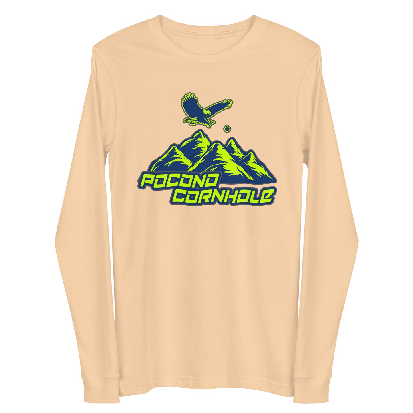 Pocono Cornhole Unisex Long Sleeve Tee