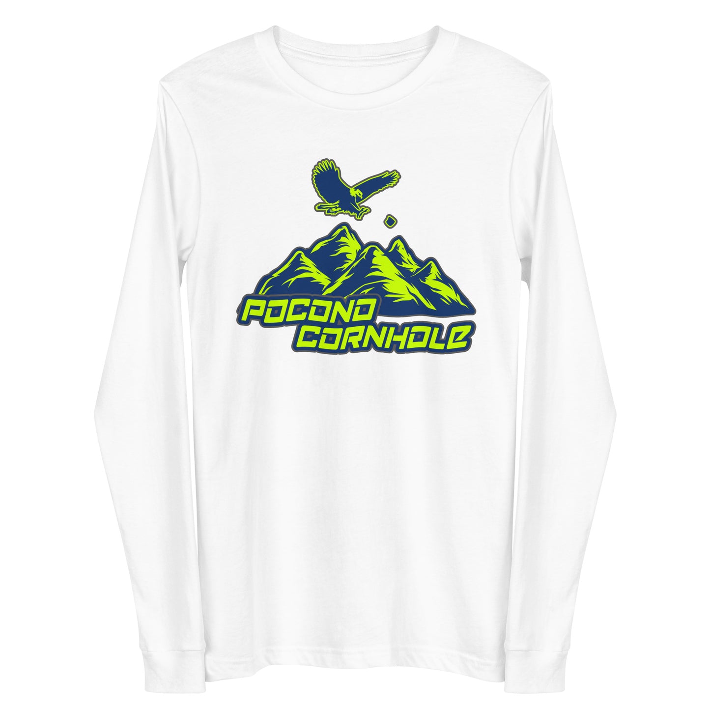 Pocono Cornhole Unisex Long Sleeve Tee