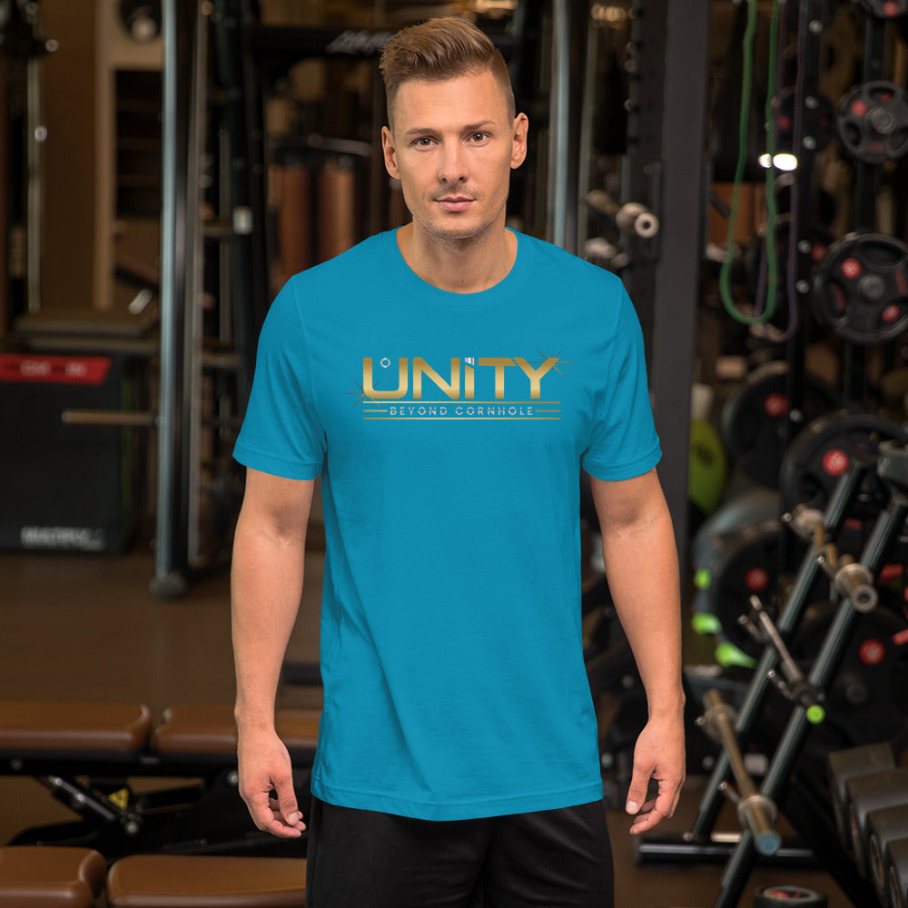 Unity Beyond Cornhole Unisex t-shirt