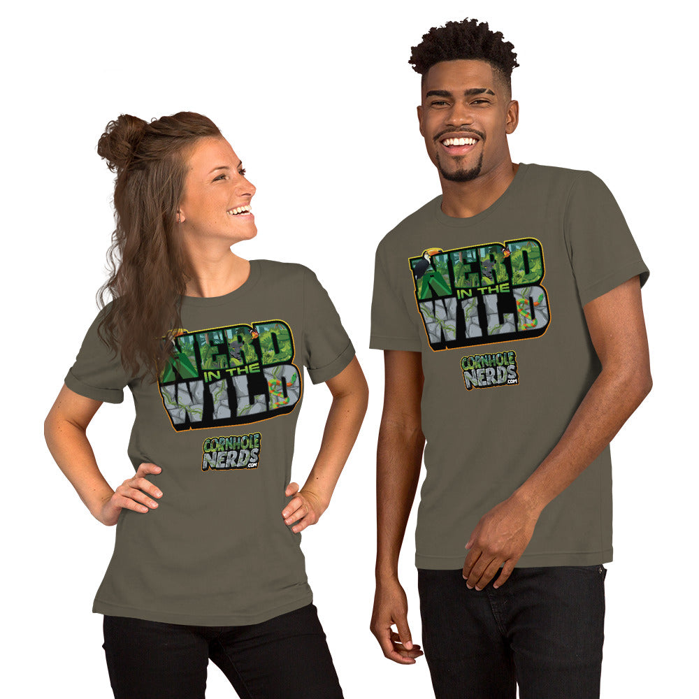 Nerd in the wild Unisex t-shirt