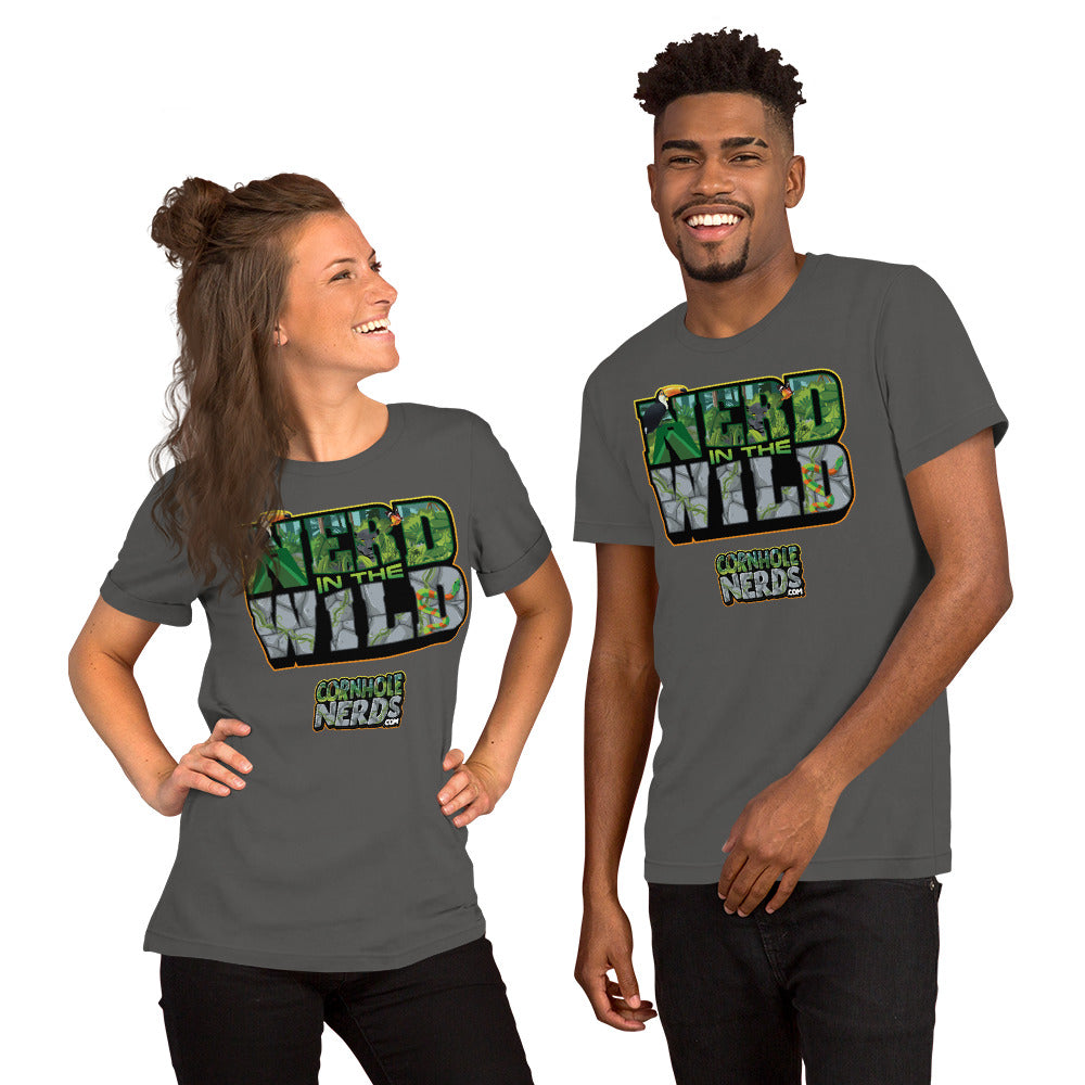 Nerd in the wild Unisex t-shirt