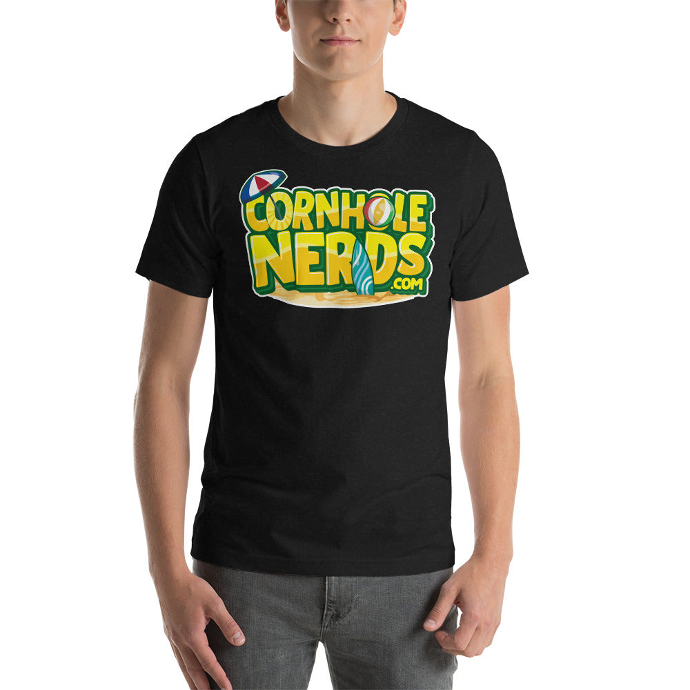 Cornhole Nerds Summer vibes Unisex t-shirt